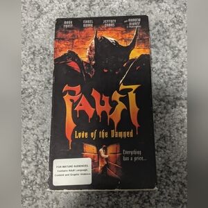 Faust Love Of The Damned VHS